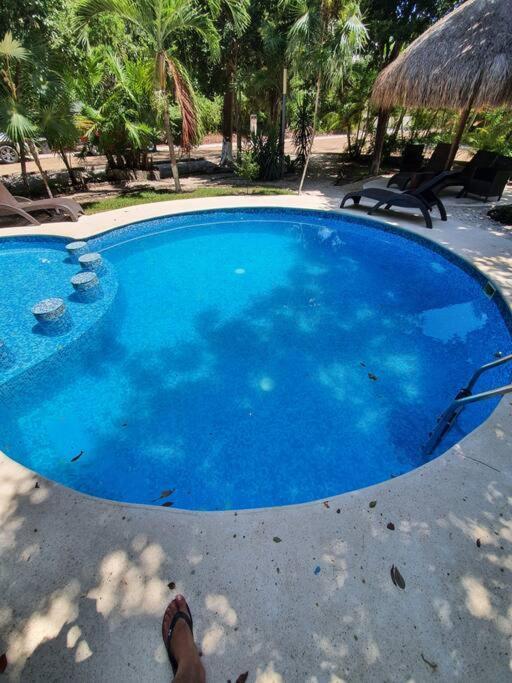 Casa Privada En Puerto Morelos Esterno foto