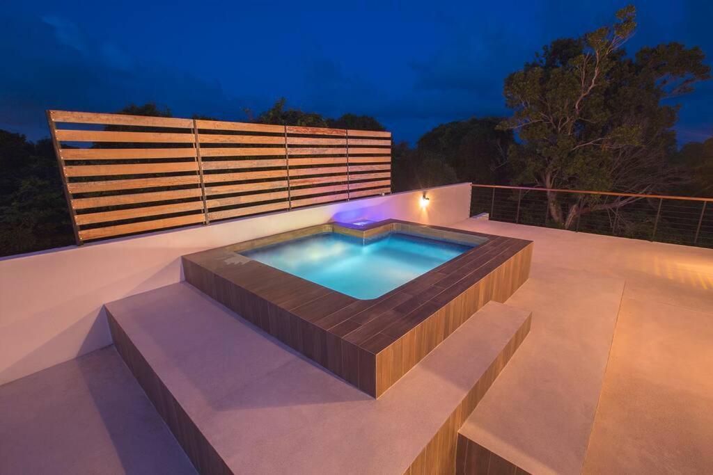 Casa Privada En Puerto Morelos Esterno foto