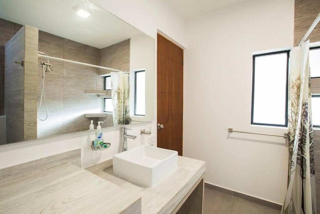 Casa Privada En Puerto Morelos Esterno foto