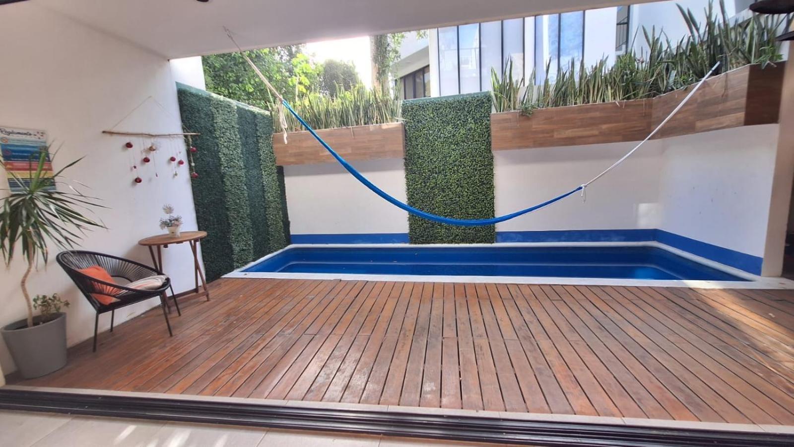 Casa Privada En Puerto Morelos Esterno foto
